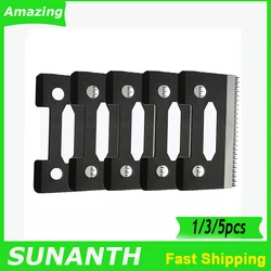 5/3/1Pcs Upgraded Universally Ceramic Stagger Tooth Blade for WAHL Hair Clipper Ceramic Movable Blade for WAHL Hair Clipper