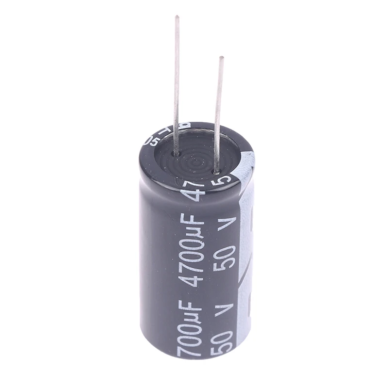 1Pc 18*35mm 4700uF 50V Aluminum Electrolytic Capacitor 105°C Dimension In-line electrolytic capacitor