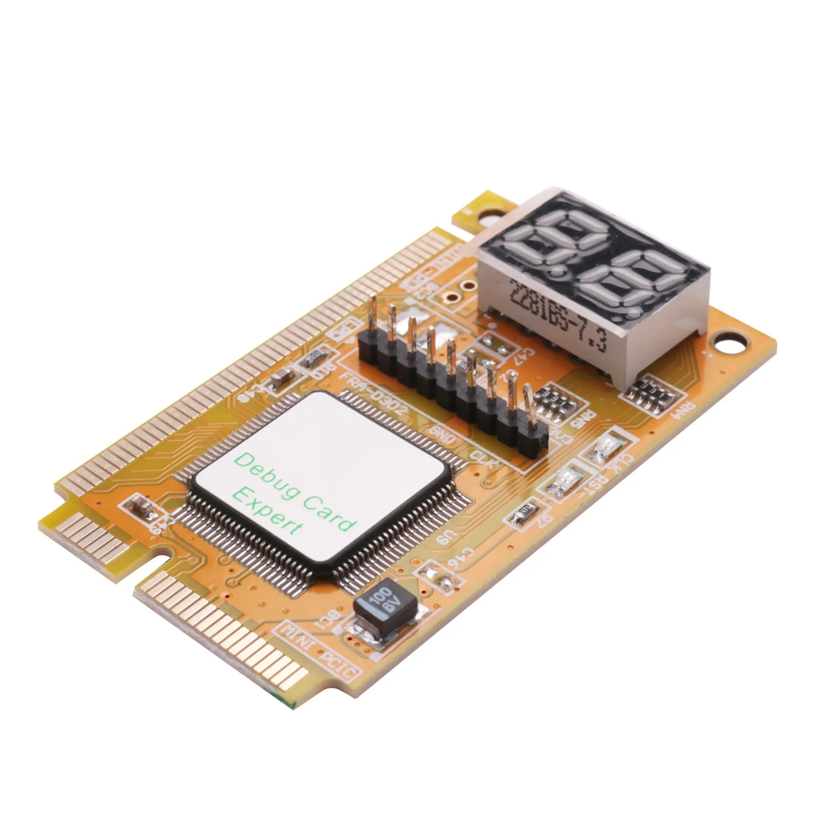 Notebook-Diagnose karte 2-stelliger Mini-PCI/PCI-E-LPC-Post-Analyzer-Tester