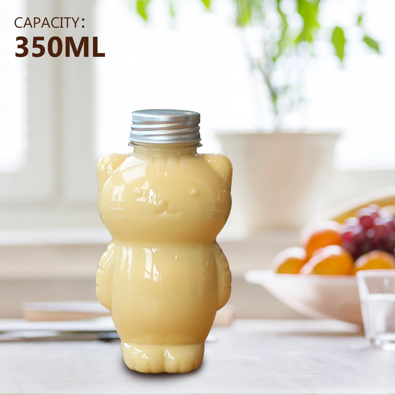 10 Pcs Take Out Bottles Carbonated Drinks Cat Juice Portable Milk Multipurpose Empty The Pet