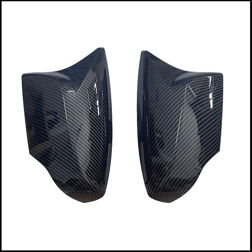 

For Subaru XV 2012~2016 Door Side Wing Rearview Mirror Cover Cap Decoration Trim With OX Horn Car Styling Auto Accessories