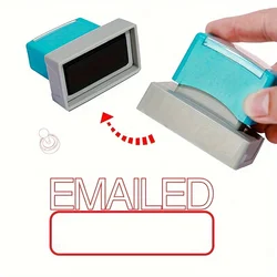 Premium E-mail Stamp - EMAILED Indicator - Durable Office Essential for Effortless Mail Tracking  Perfect for Business Use