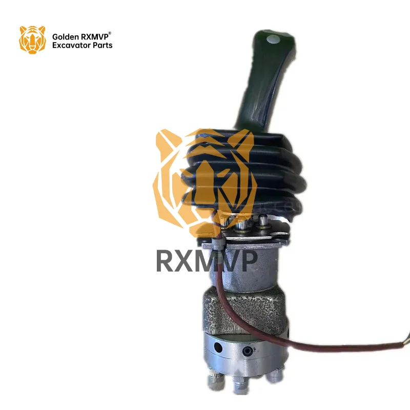 Skid Loader Parts Joystick Handle Pilot Valve 4TH6N E 122-10ST 43 M 01 4-button Joystick Assembly