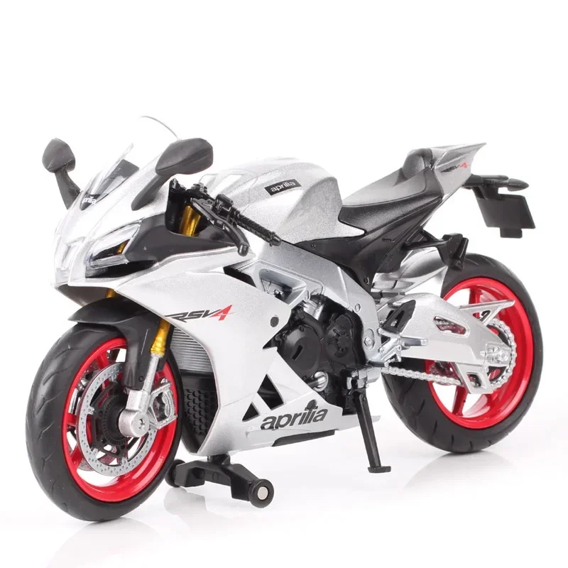 Aprilia RSV4 RR1000 Model Motocykla Wyścigowego w Skali 1/12, Fabrycznie Wyprodukowany Model Odlewany, Replika Motocykla, Zabawka, Zweryfikowane Zdjęcia, Prezent