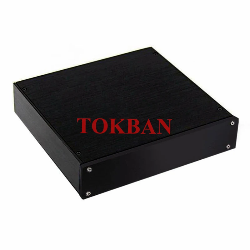 Tokban Audio 2184 231*189*44mm Aluminum Power Amplifier Chassis Enclosure DIy Headphone Amp DAC Case Shell