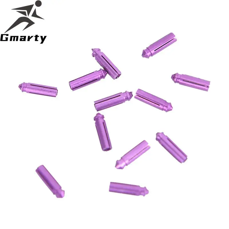 12 pcs อลูมิเนียมลูกดอกเที่ยวบิน Savers Dart Wing Tail Protector เหล็กเคล็ดลับลูกดอกอุปกรณ์เสริม