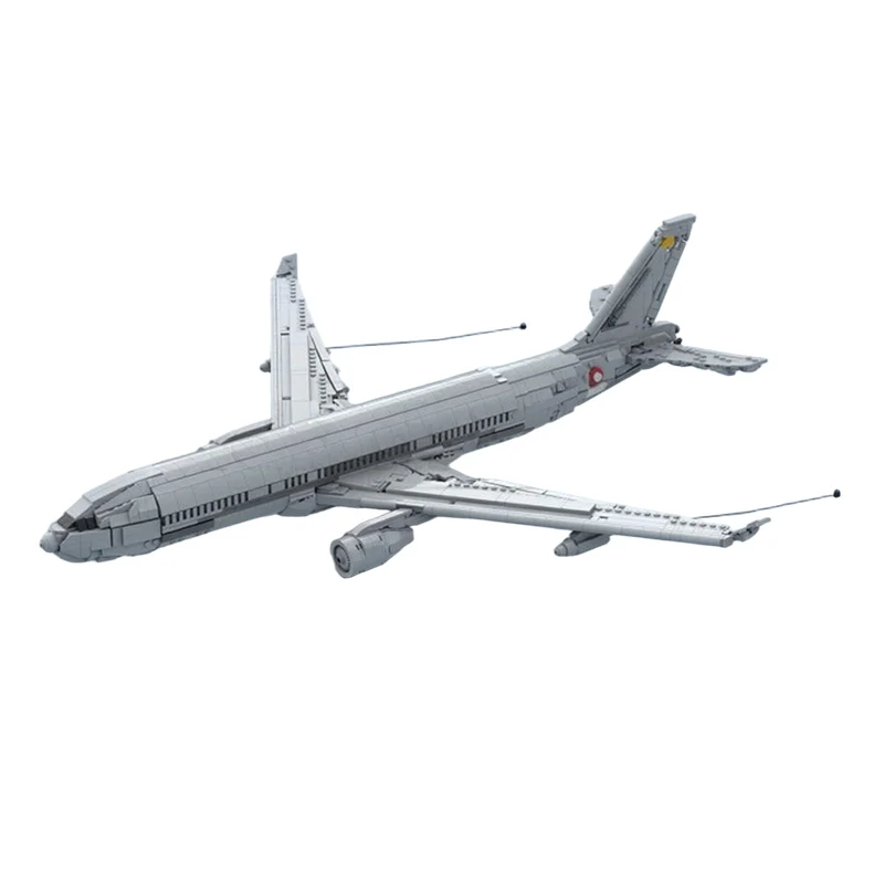 A330 Multi‑Role Tanker Transport Model MOC Building Bricks War Equipment Modular Technology Gifts Holiday Assemble Toys Suit