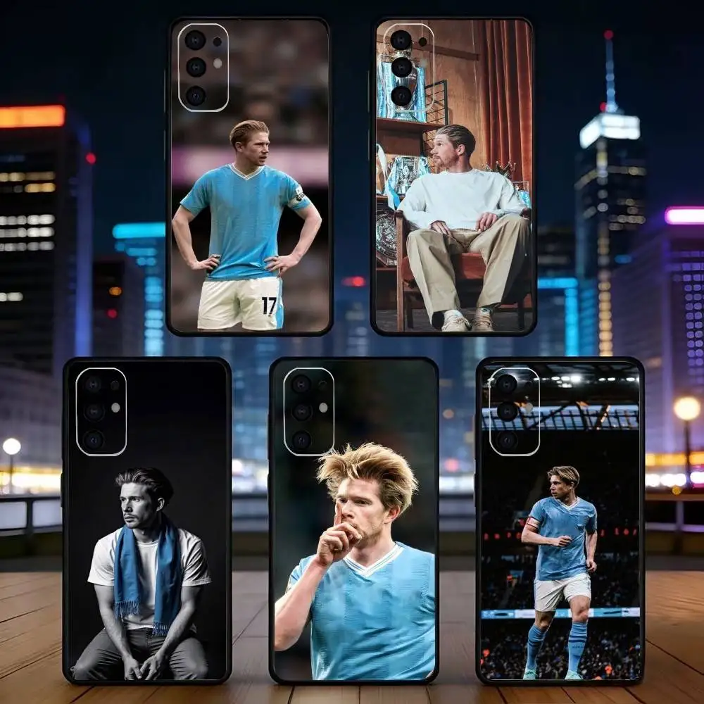 

Football Star Kevin De Bruyne Phone Case Black Silicone Soft For Samsung S25,S24,S21,S22,S23,S30,Ultra,S20,Plus,Fe,Lite