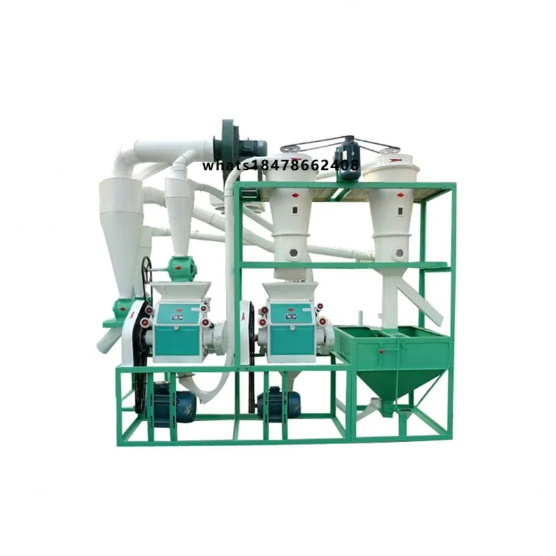 Grain Process Machinery Agricultural Machinery Corn Maize Grinding Machine Corn Flour Mill