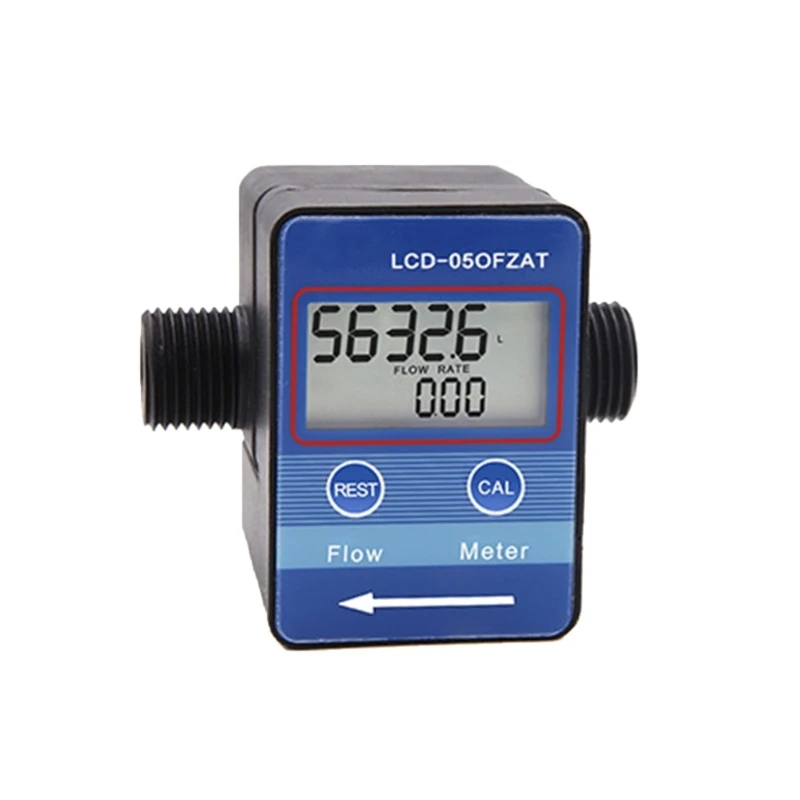 Digital Turbines Flow Meter, Oil Fuels Flowmeter, Pump Flow Meter Diesels Fuels Diesels Line Pipe Counter