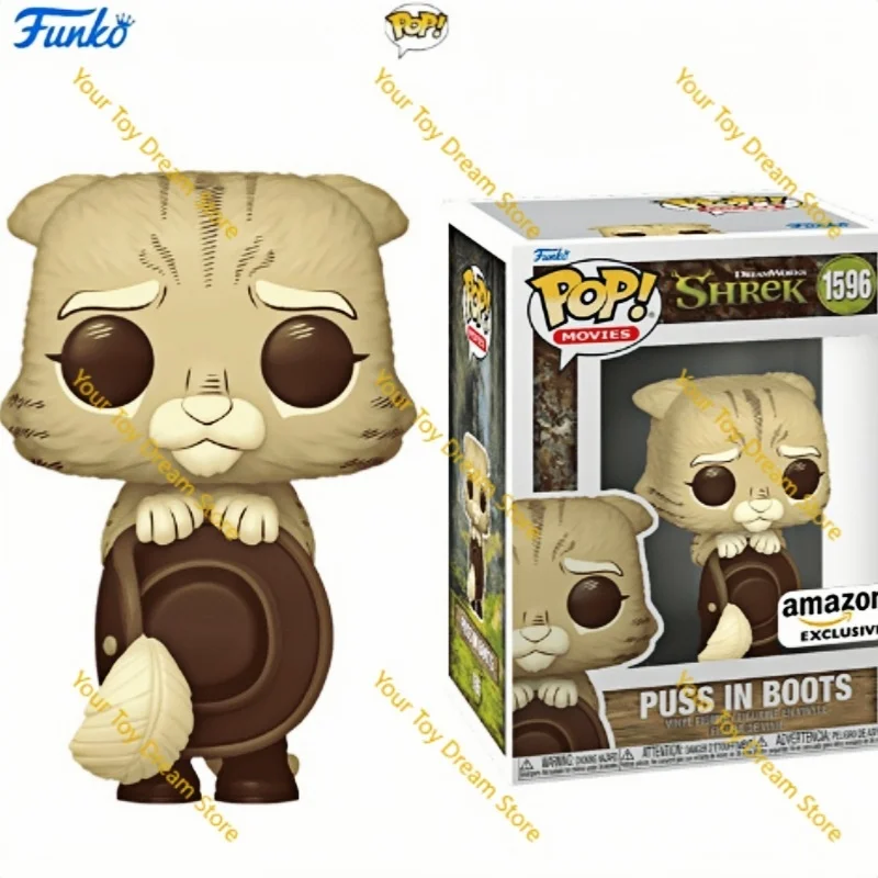 

Original Funko Pop Shrek Puss In Boots (Special Edition) Vinyl Action Figures Model Collection Limited Edition Decor Dolls Toy