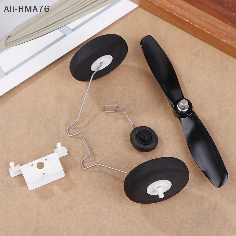 HMA76-1 pièces modèle d'avion RC QIDI560 5x4.5 support de moteur d'hélice train d'atterrissage pièce de rechange modèle accessoires d'avion