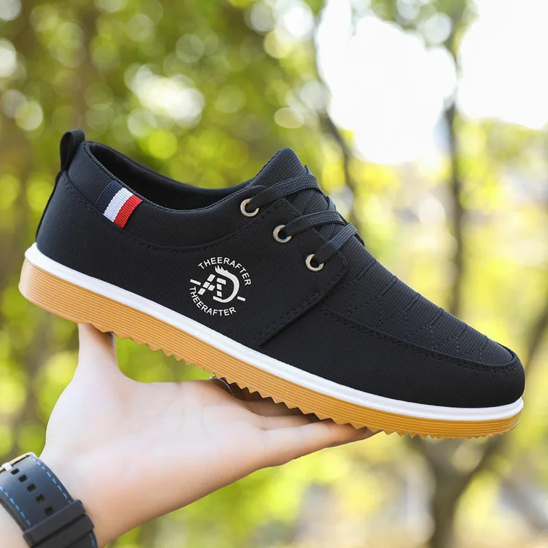 Fashion Canvas Shoes Men Summer Classic Loafers Men Casual Shoes Walking Flat Men Shoes Sneakers tenis masculino