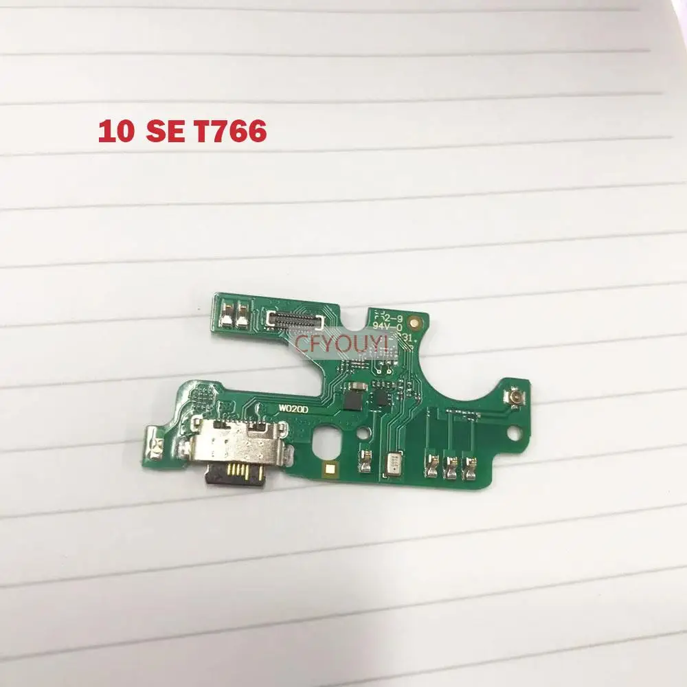 USB Charge Dock Socket Port Connector Flex Cable For TCL 10 SE T766 Charging Board Dock Port Jack Flex Cable Część zamienna