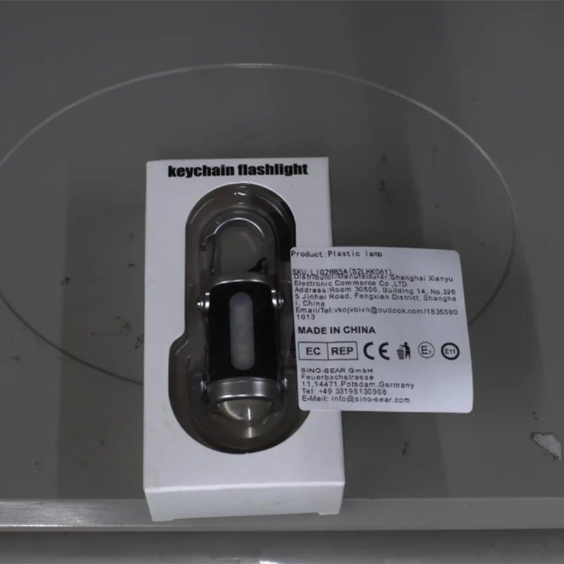 

New COB Flashlight Work Light TYPE-C Rechargeable LED Keychain Hanging Portable Light Waterproof Keyring Camping Pocket Lamp