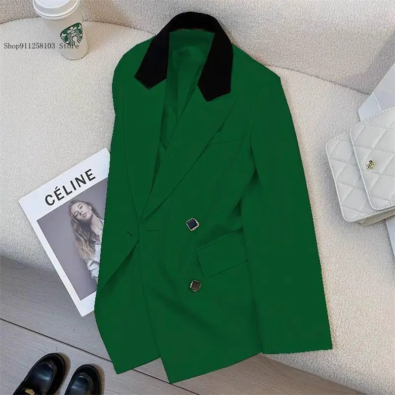 Spring Autumn Long Sleeve Casual Office Blazer Elegant Ladies Suit Jacket Female Sport Jacket Women Daily