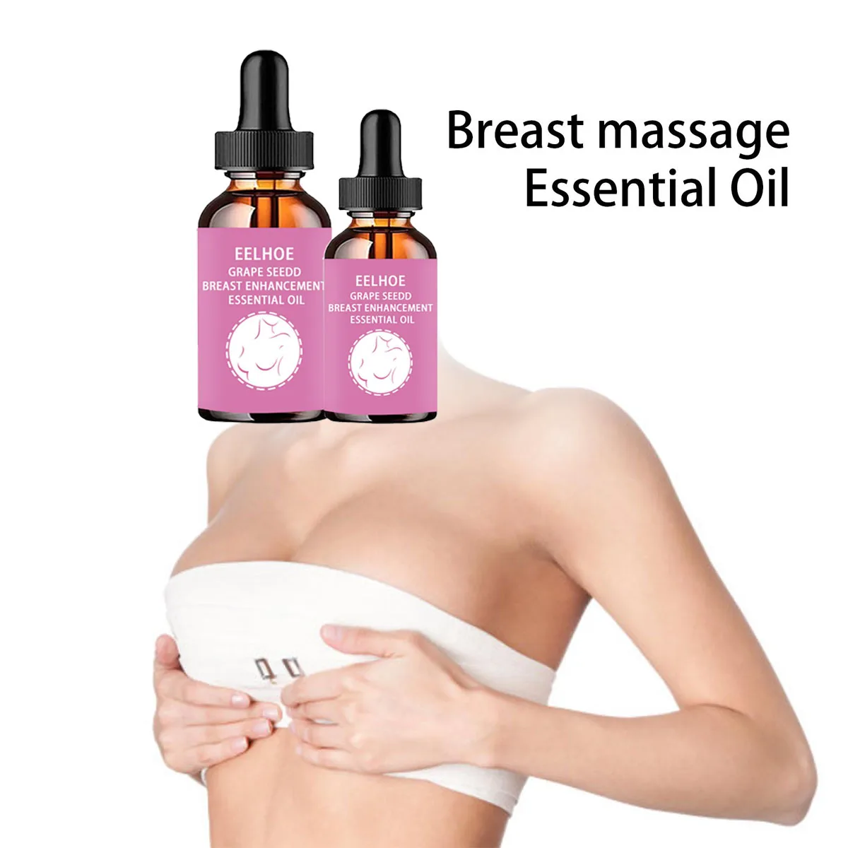 Grape seed breast enhancement essential oil