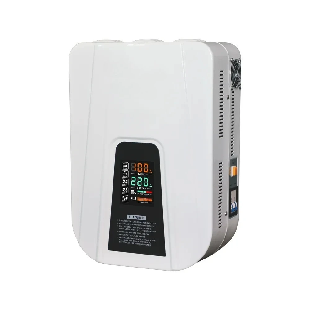 

Servo motor type LED display 220V 10KVA ac voltage stabilizer voltage regulators