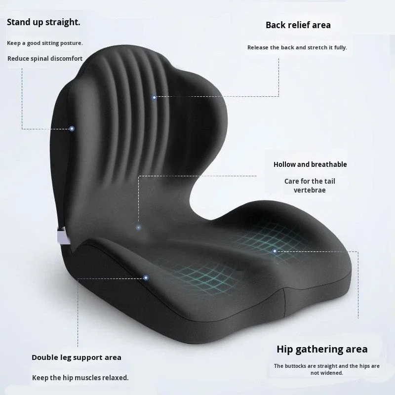 Direct mail student dormitory office long seat cushion chair with hip pad waist back
