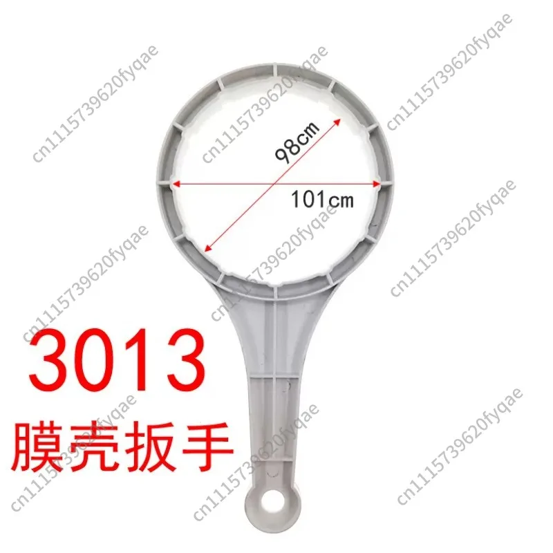 5pcs Water Purifier Installation Spare Parts,10/20‑Inch Filter Housing 2812 3012RO 3013 Membrane Housing with Wrench