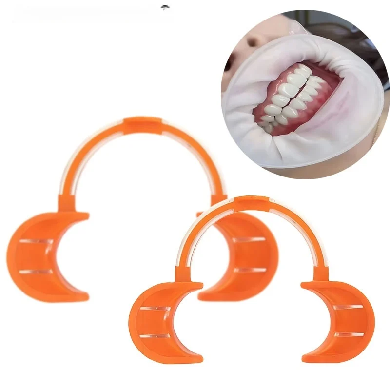 2Pcs Dental Disposable Mouth Openers; Silicone Mouth Openers Suitable for High-Temperature Steam Sterilization; Dental Materials