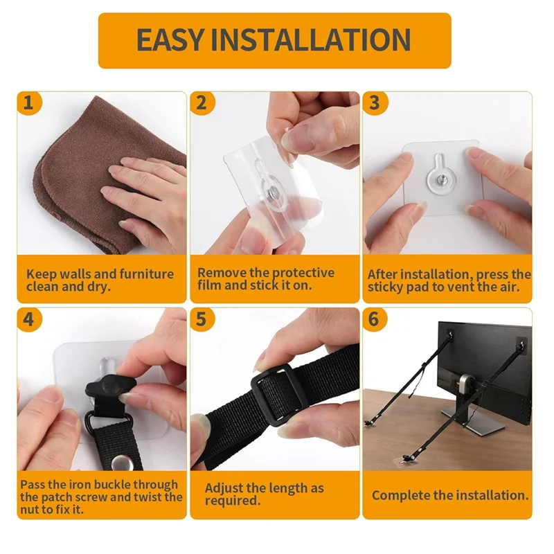 L62A 4-delige verstelbare tv-v - Earthquake Anchor Strap recensie en prijs