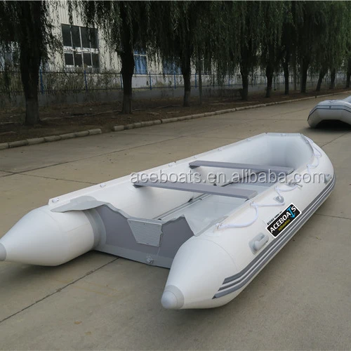 360cm Pure White Soft Bottom Portable Inflatable Boats With Aluminum Foldable Floor ASD-360 380 420 460 For Hot Sale!