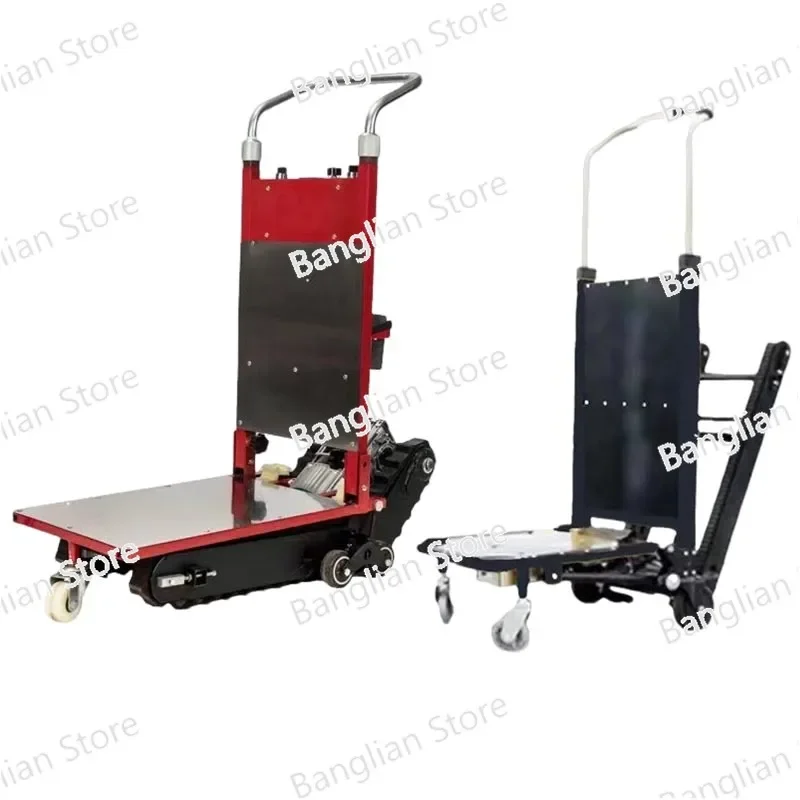 Crawler-Type Stair Climbing Car, Folding Hand Trolley, Working Cart, Heavy Load Climb Stairs, Truck Trolley