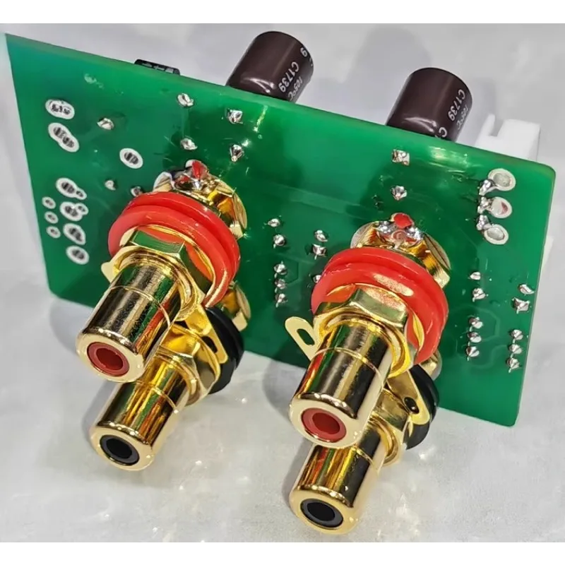 Tablero de conmutación de fuente de audio de relé de dos opciones, tablero de conversión de tablero de conmutación de señal de 2 canales