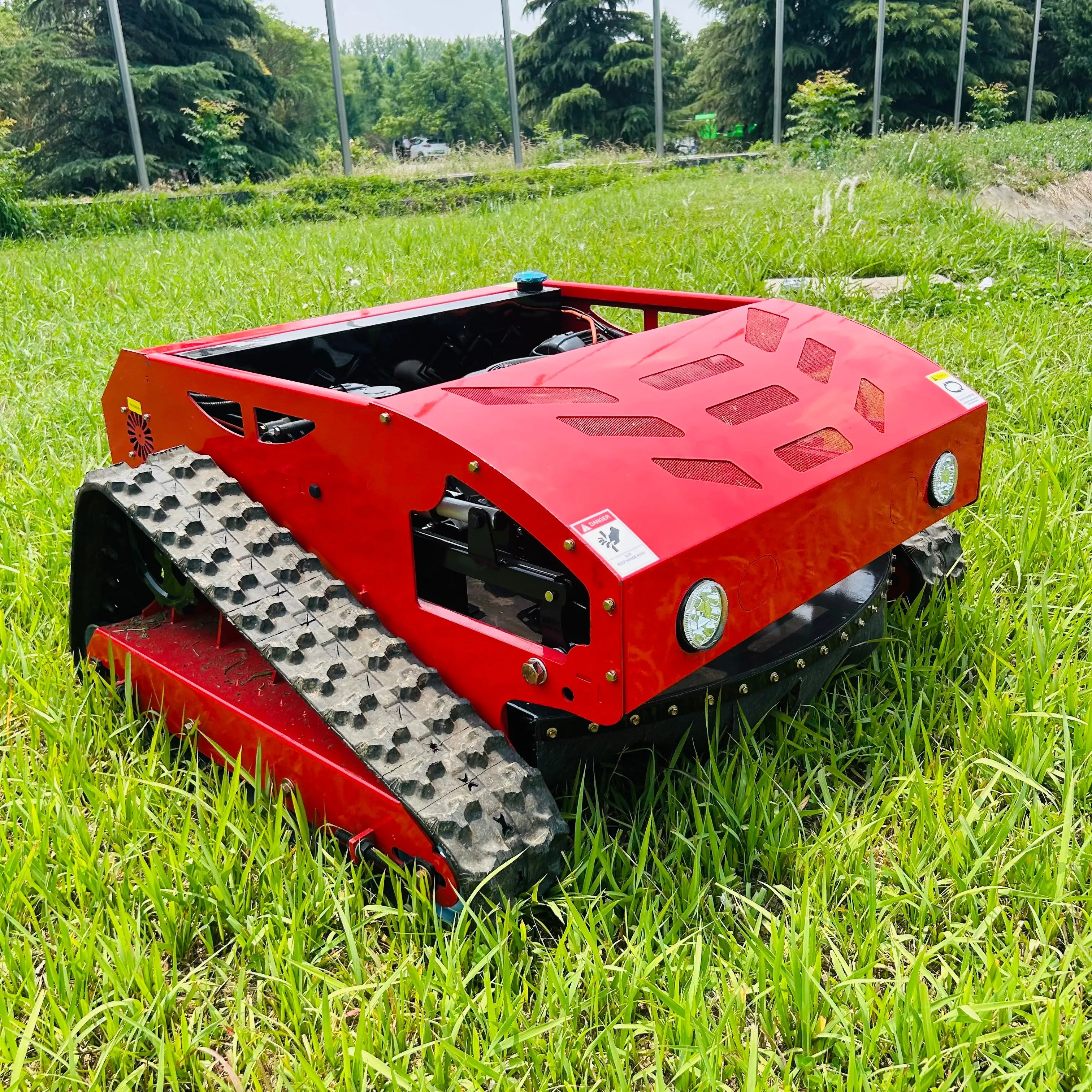 Grass Cutter Electric Zero Turn Remote Controlled 2-stroke Lawn Electric Mowers