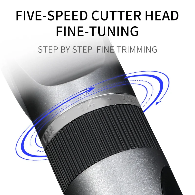 Hair Clipper Electric Barber Hair Trimmers For Men Adults Kids Cordless Rechargeable Hair Cutter Machine Professional