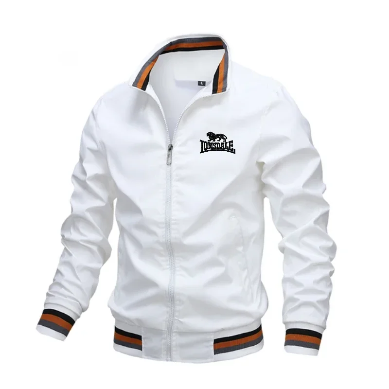 سترة رياضية رجالية جديدة لخريف وشتاء 2025 بسحاب للاستخدام الخارجي، سترة كاجوال عصرية ومريحة مقاومة للرياح #1