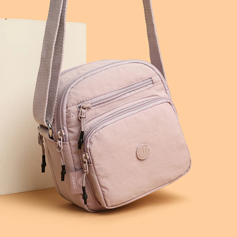 Leichte Oxford-Umhängetasche für Damen – Umhängetasche mit mehreren Taschen, ideal für Geschäftsreisen und Reisen – Detail 14