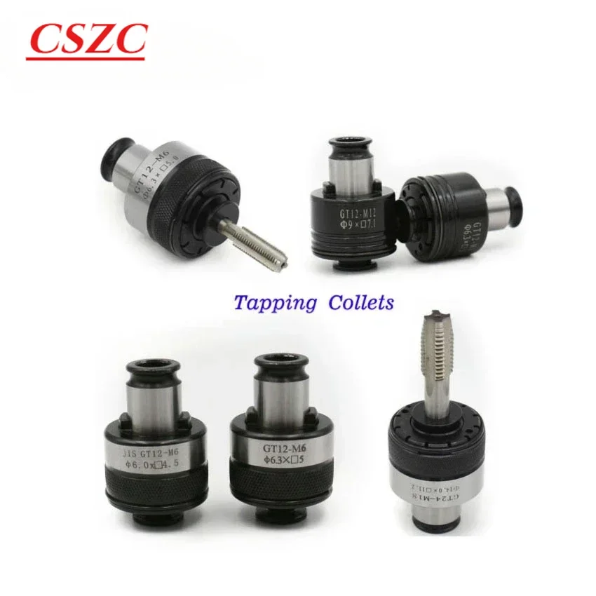 

NEW 7pcs/set GT12 G0312 ISO/DIN/JIS M3-M12 Tapping Collets Chucks Pneumatic Electric Tapping Machine Chucks With Overload