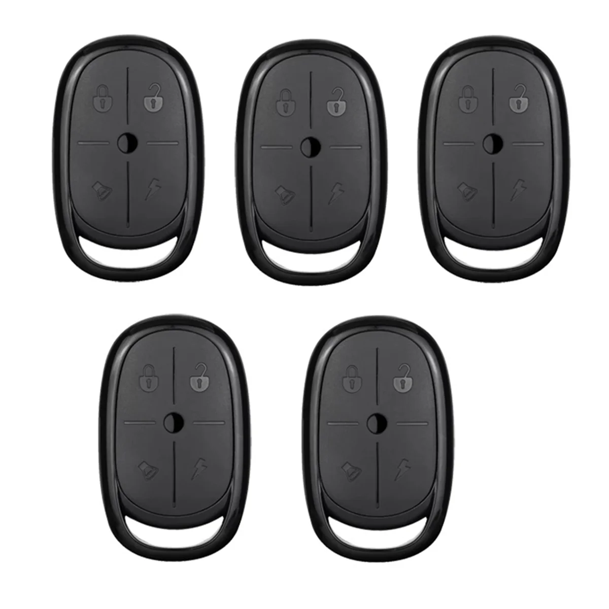 QA88X Wireless Copy Remote Controller 433mhz Universal Remote Control Duplicator Clone Cloning Code for Garage Door Gate 5PCS