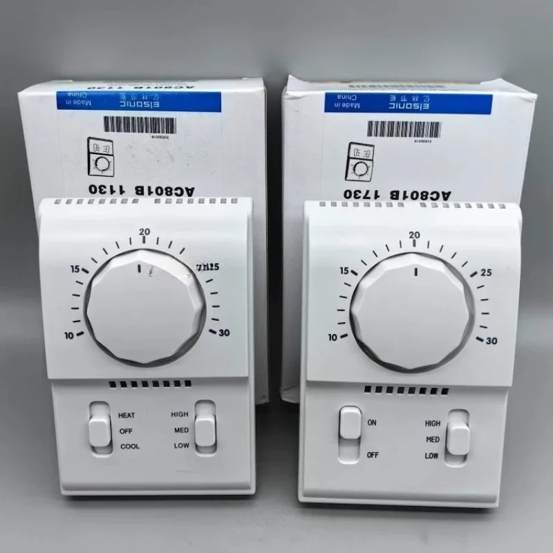 Central air conditioning thermostat, mechanical, -speed switch