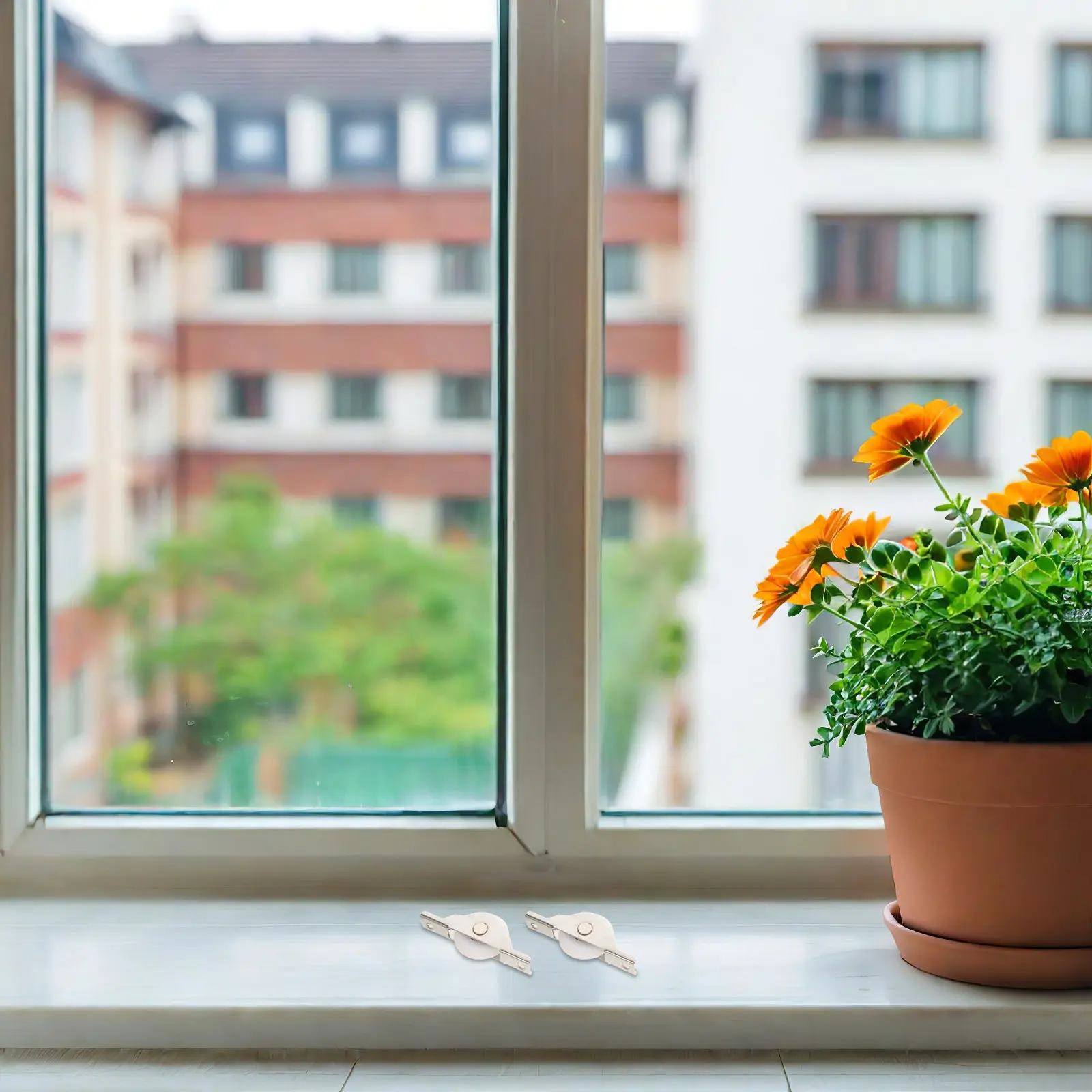 

Комплект из 6 нейлоновых роликов серебристого цвета для раздвижных дверей: бесшумные, гладкие, для шкафов, гардеробов, окон, сменные колесики для фурнитуры раздвижных дверей