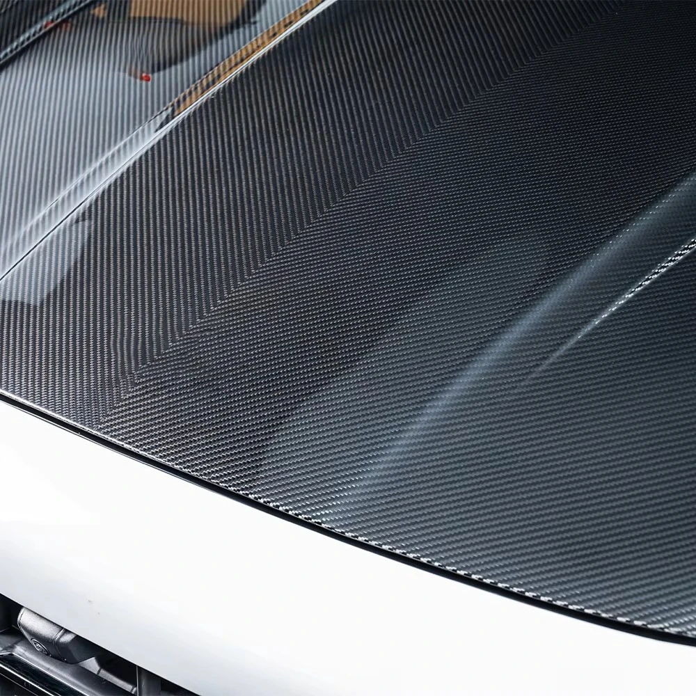 

Factory Wholesale High Quality Dry Carbon Fiber TKT Style Hood for Porsche Cayenne 9Y0.2 2024-2025 Car Accessories Auto Parts
