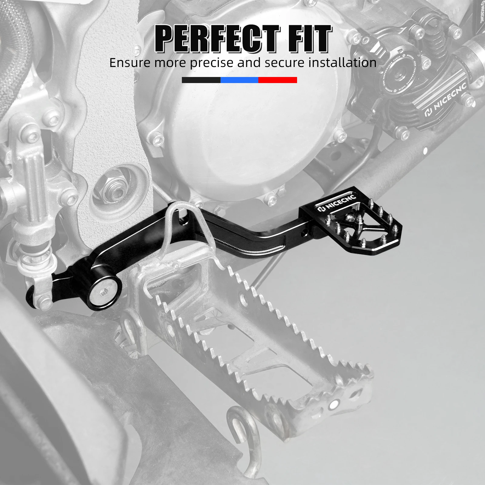

NICECNC For Yamaha YFZ450R Rear Brake Pedal Lever ATV YFZ450R 2009-2022 SE Special Edition YFZ450X 2010 2011 YFZ450 2017
