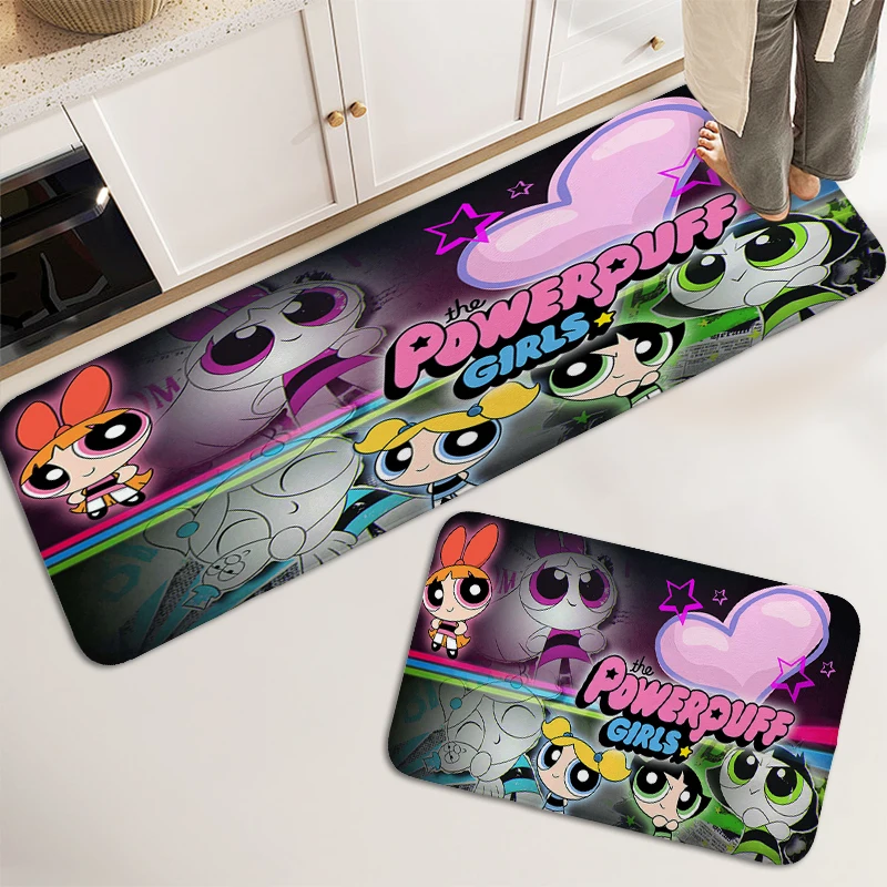 Kitchen Treadmill Rugs A-The Powerpuff Girlss Useful Things for Home Decorations Modern Home Decoration Floor Mat Front Door Mat