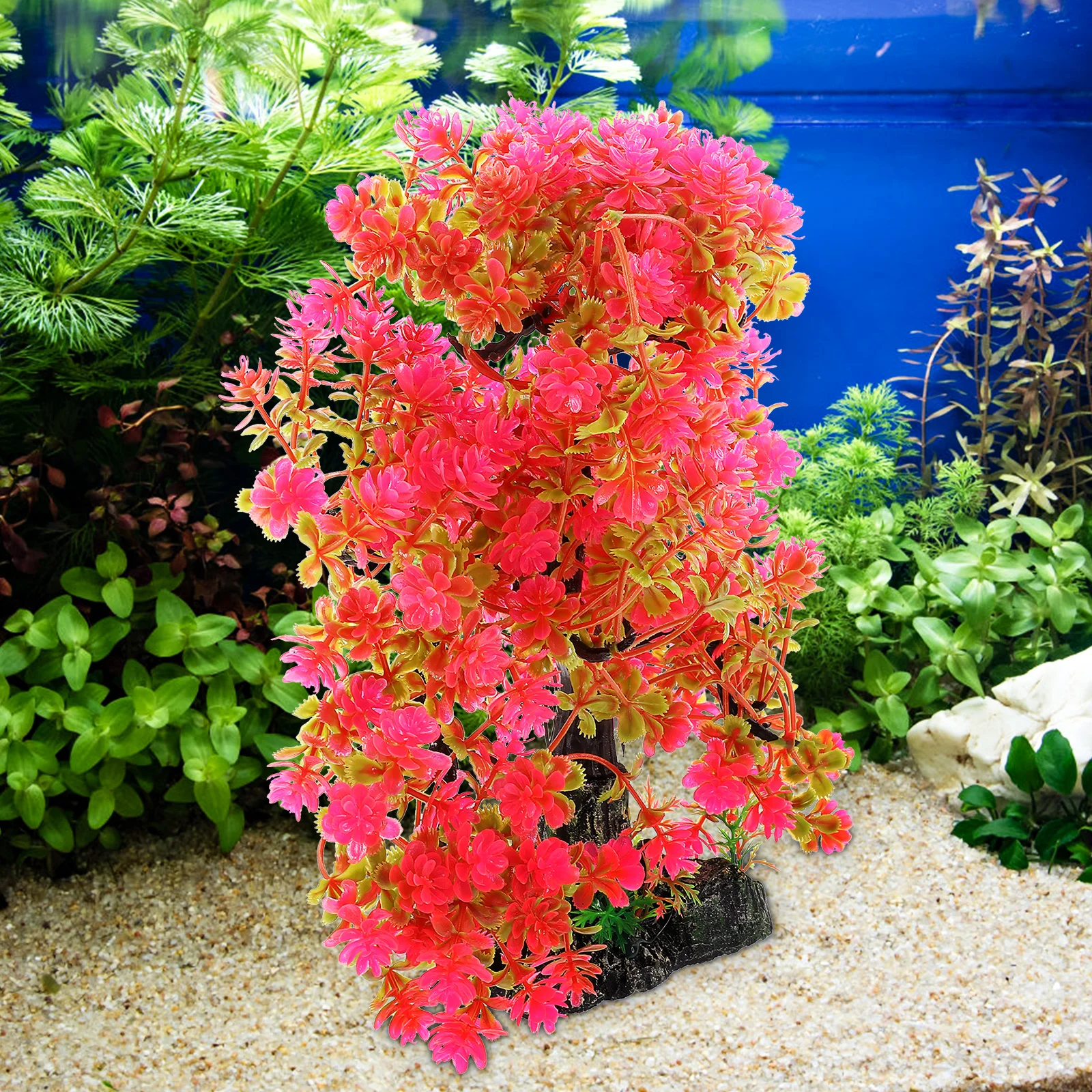 

Aquarium Resin Tree Artificial Fish Tank Decoration Simulation Tree Plant Landscape Ornament Desktop Fish Tank Decor
