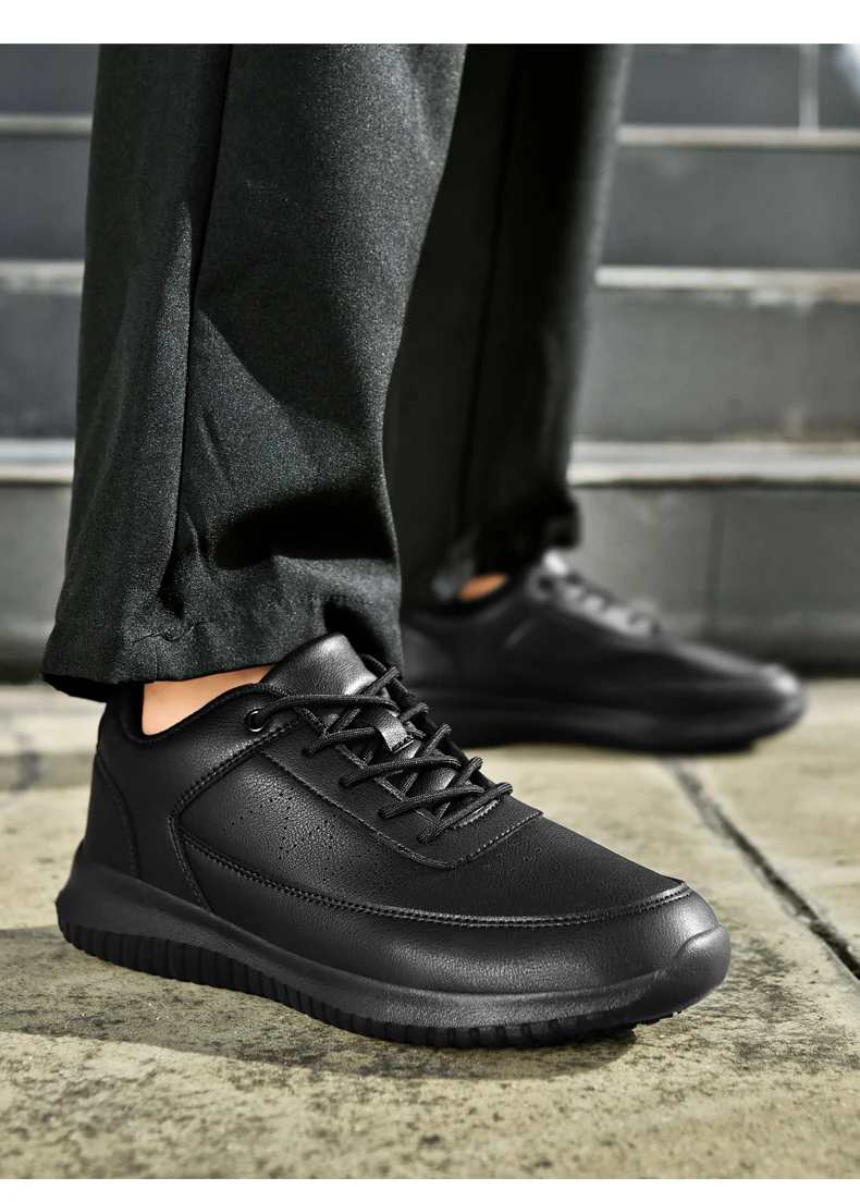Hotel-Kochschuhe Vier Jahreszeiten Neue Rutschfeste Ölbeständige Wasserdichte Küchen-Arbeitsschuhe Herren Mode Lässige Atmungsaktive Outdoor-Schuhe – Detail 18