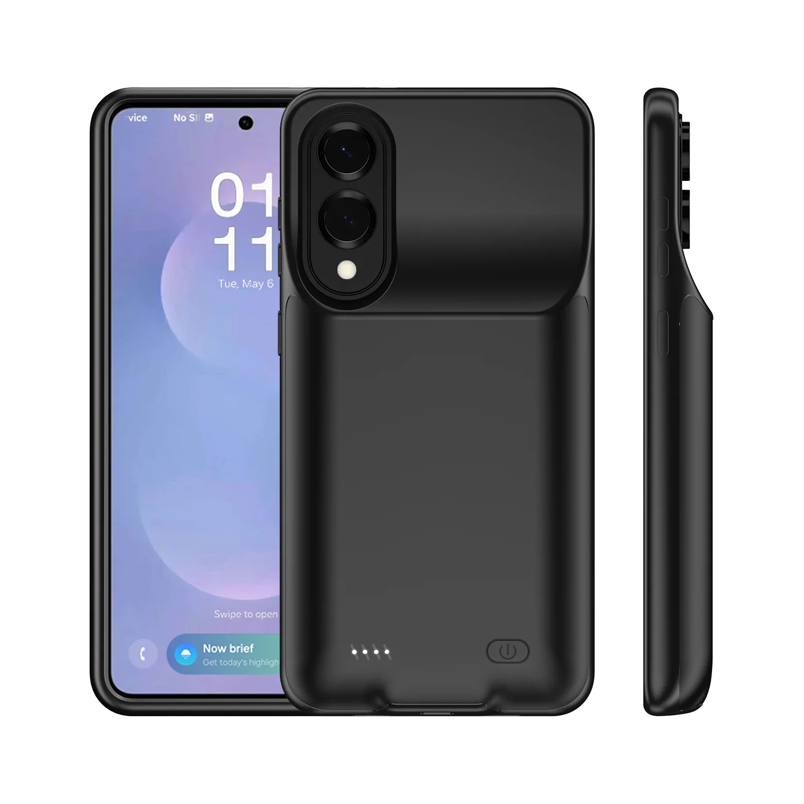 for Samsung Galaxy S25 Edge Battery Charger Case Power Case Charging Cover Power Bank Battery Pack batterie GalaxyS25edge