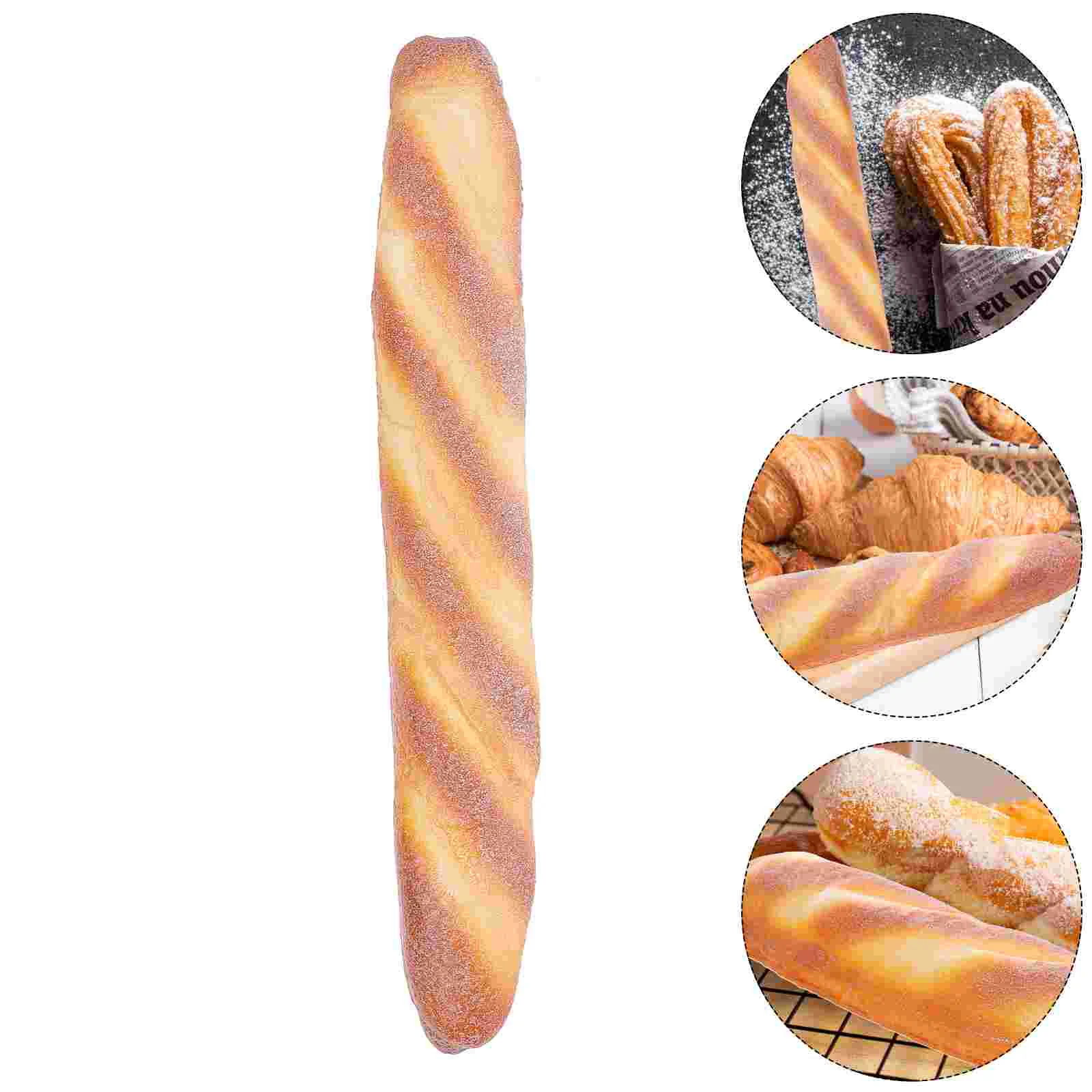 

Simulated Bread PU Model French Artificial Long Cake Kitchen Decor Prop Simulation