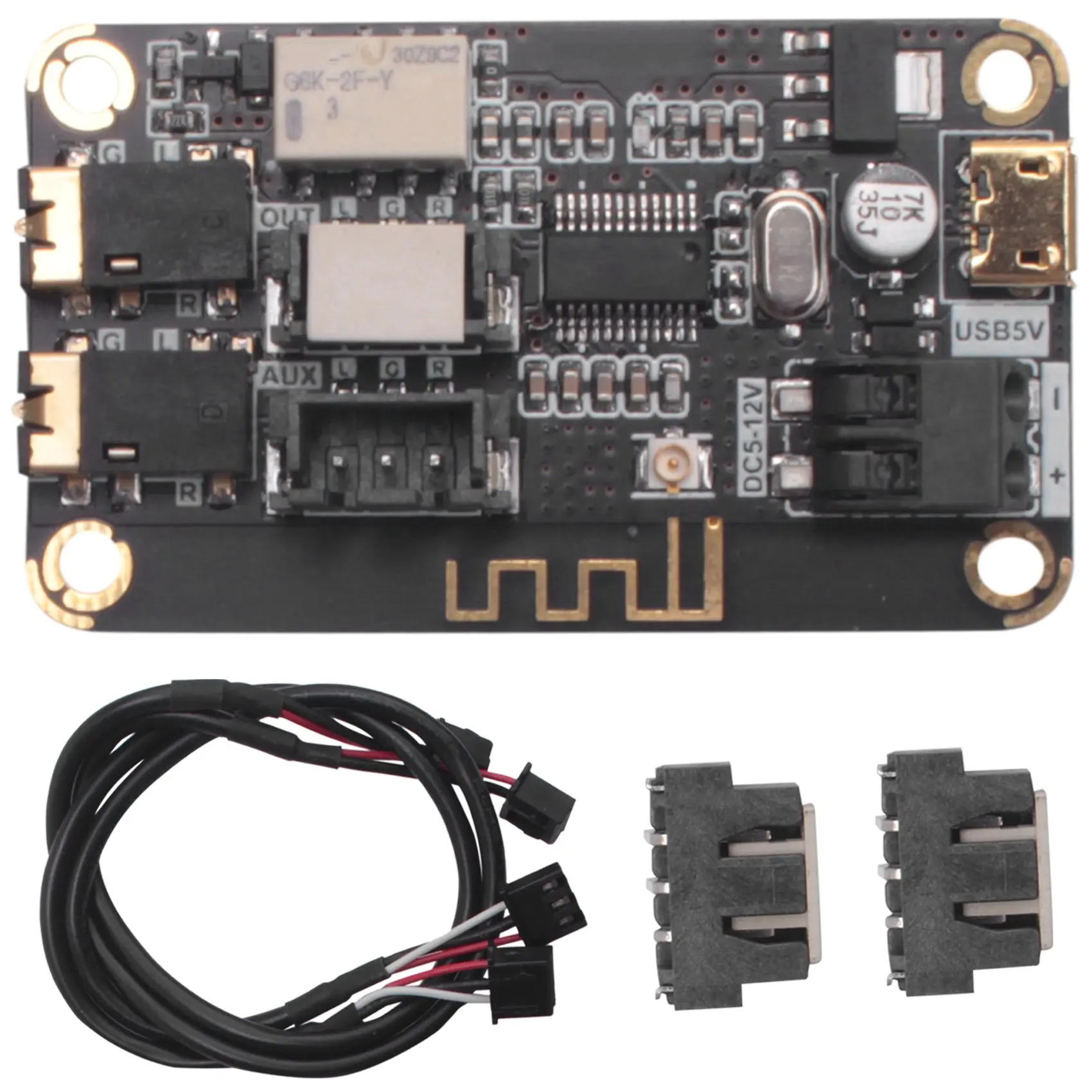 LQSC Bluetooth Decoder Board for AUX Input Diy Modified Speaker Audio MP3 Stereo Audio Receiver Module