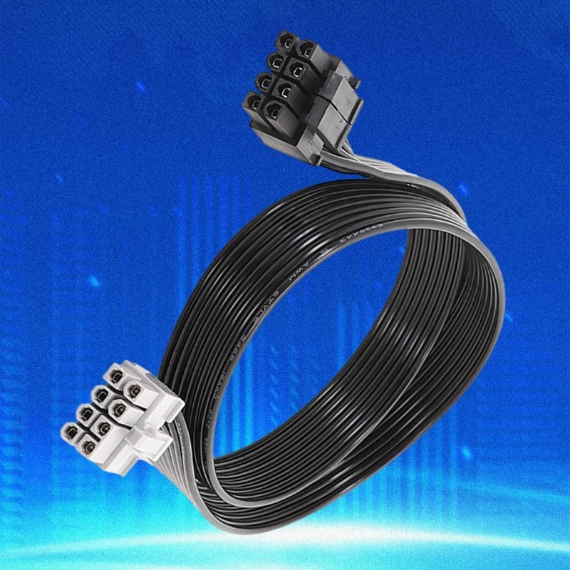 8Pin Male to 8 Pin (4+4) Male CPU Power Module Cable Efficient Power Supply for km3 Modulars CPU 8Pin Connector 12VHPWR