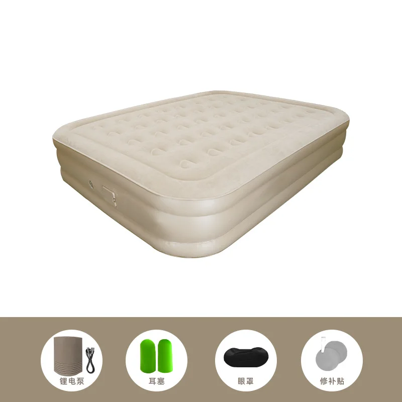 Self Inflating Air Mattress with Built in Pump Foldable Air Bed for Outdoor Camping Tent Hiking Indoor Home Floor Comfortable Sl