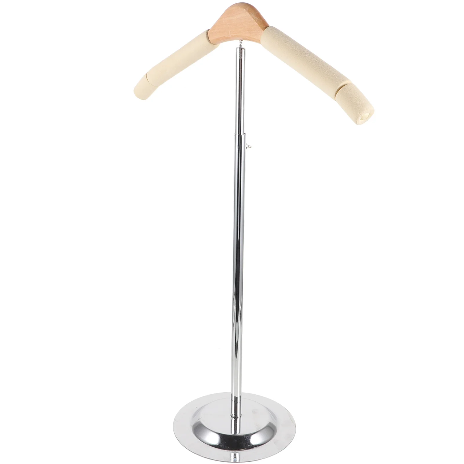 

Clothes Display Stand T Shape Dress Hanger Sturdy Safe Storage Holder Smooth Surface Streaming Clothes Rack