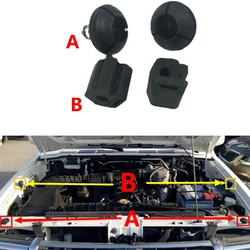 Car Bonnet Hood Dampers Buffer Pad Bump Stop Shock Rubber For Mitsubishi Pajero Montero V31 V32 V33 V43 V45