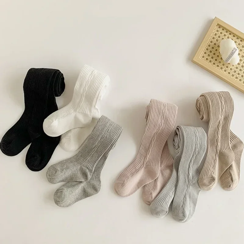 

Princess Style Cotton Leggings for Girls (2-8 Years) – Soft Kids Baby Girl Tights, Fashion Pantyhose for Spring & Autumn